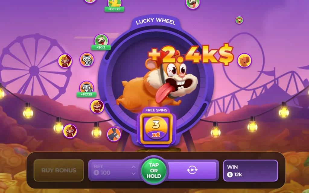 Hamster run jeu casino