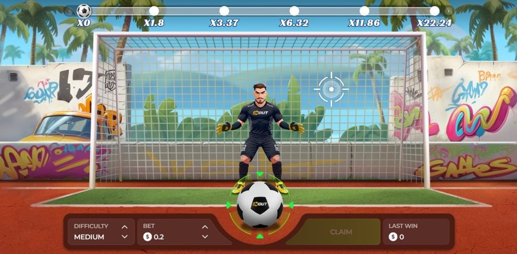 Penalty Unlimited : bonus et mode démo du jeu casino