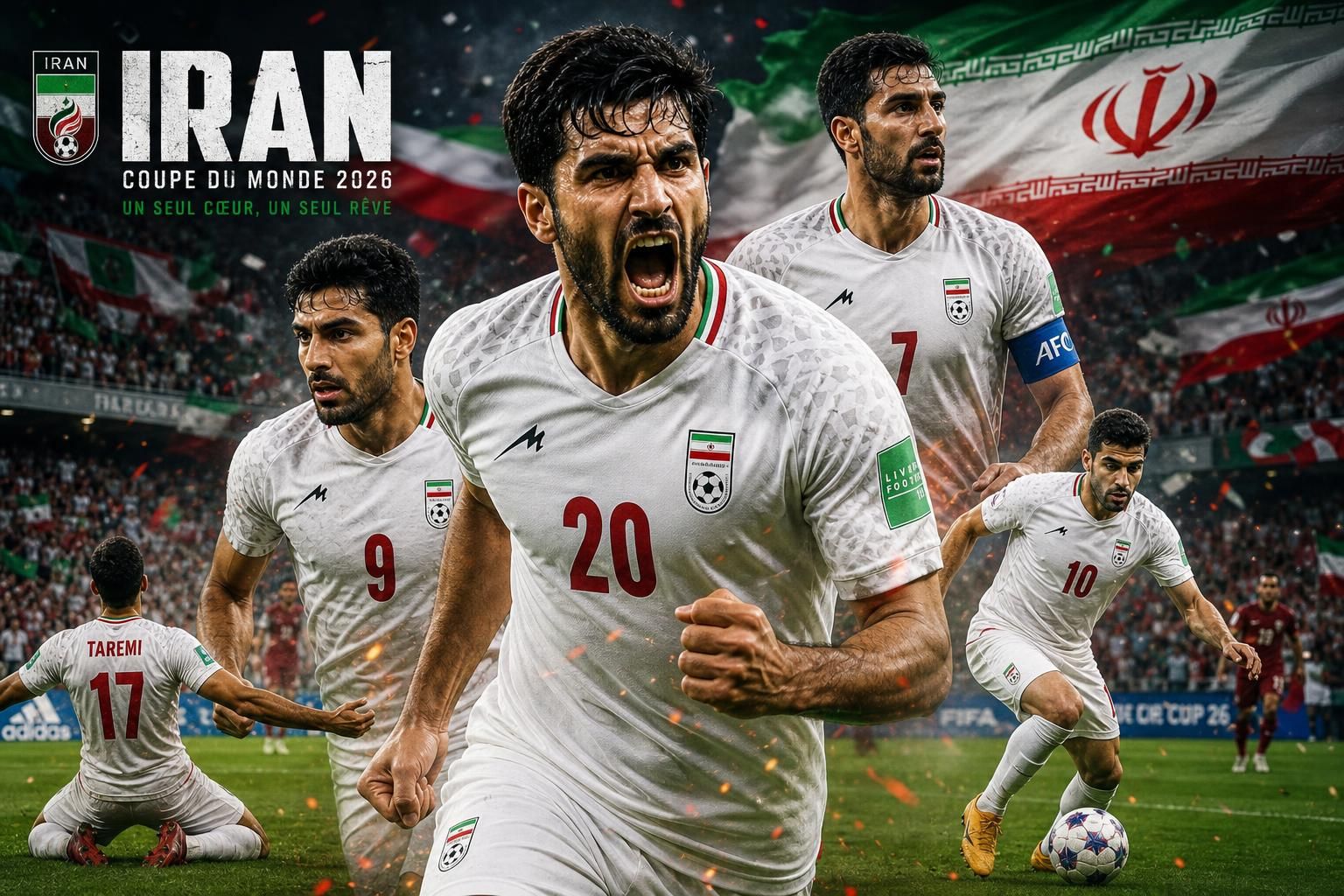dĂ©couvrez la composition complĂšte de lâĂ©quipe iranienne pour la coupe du monde 2026, avec un aperçu dĂ©taillĂ© des joueurs clĂ©s et leur profil.