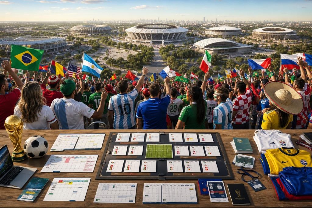 plongez dans la coupe du monde 2026 avec une présentation complète des poules, du calendrier des matchs et des stades emblématiques qui accueilleront cette édition exceptionnelle.