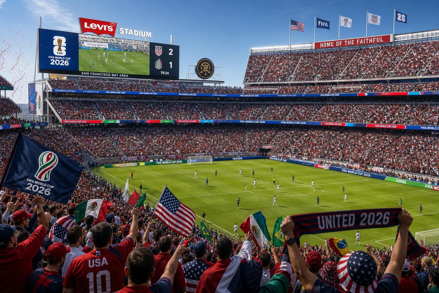 découvrez comment l'amérique célèbre les champions de la coupe du monde 2026 et suivez la team dans son affrontement décisif contre la bosnie-herzégovine en 16es de finale.