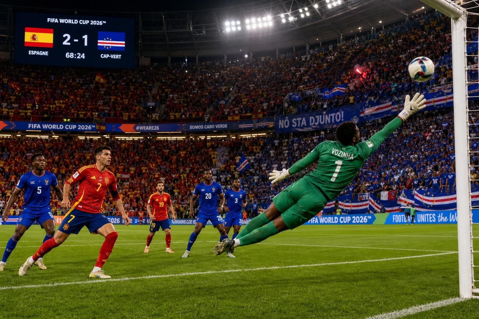 lors de la coupe du monde 2026, l’espagne a été accrochée par le cap-vert dans un match nul surprenant, mettant en lumière les défis inattendus du tournoi.