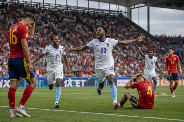revivez le match surprenant de la coupe du monde 2026 où l'espagne a été freinée par le cap-vert, se soldant par un match nul inattendu.