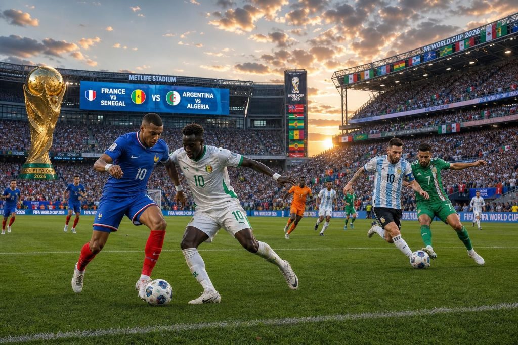 découvrez les enjeux captivants de la coupe du monde 2026 avec la france confrontée à un défi corsé contre le sénégal, un duel explosif entre l'argentine et l'algérie, et bien plus encore.