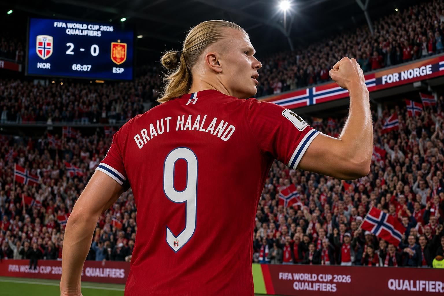 découvrez pourquoi le nom « braut » a été ajouté au maillot d'erling haaland lors de la coupe du monde 2026 avec la norvège, un mystère qui intrigue les fans du football.