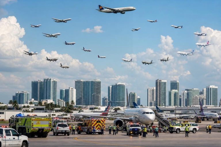 découvrez le récit détaillé des quatre heures de détresse aérienne à miami durant la coupe du monde 2026, avec l'interdiction d'atterrissage imposée par les autorités et ses conséquences sur les vols.