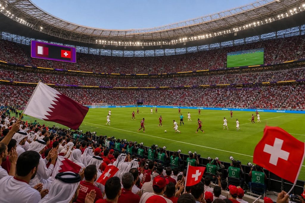 suivez en direct le match qatar vs suisse de la coupe du monde 2026 avec le score en temps réel et le résultat final. ne manquez aucune action et restez informé tout au long de la rencontre.