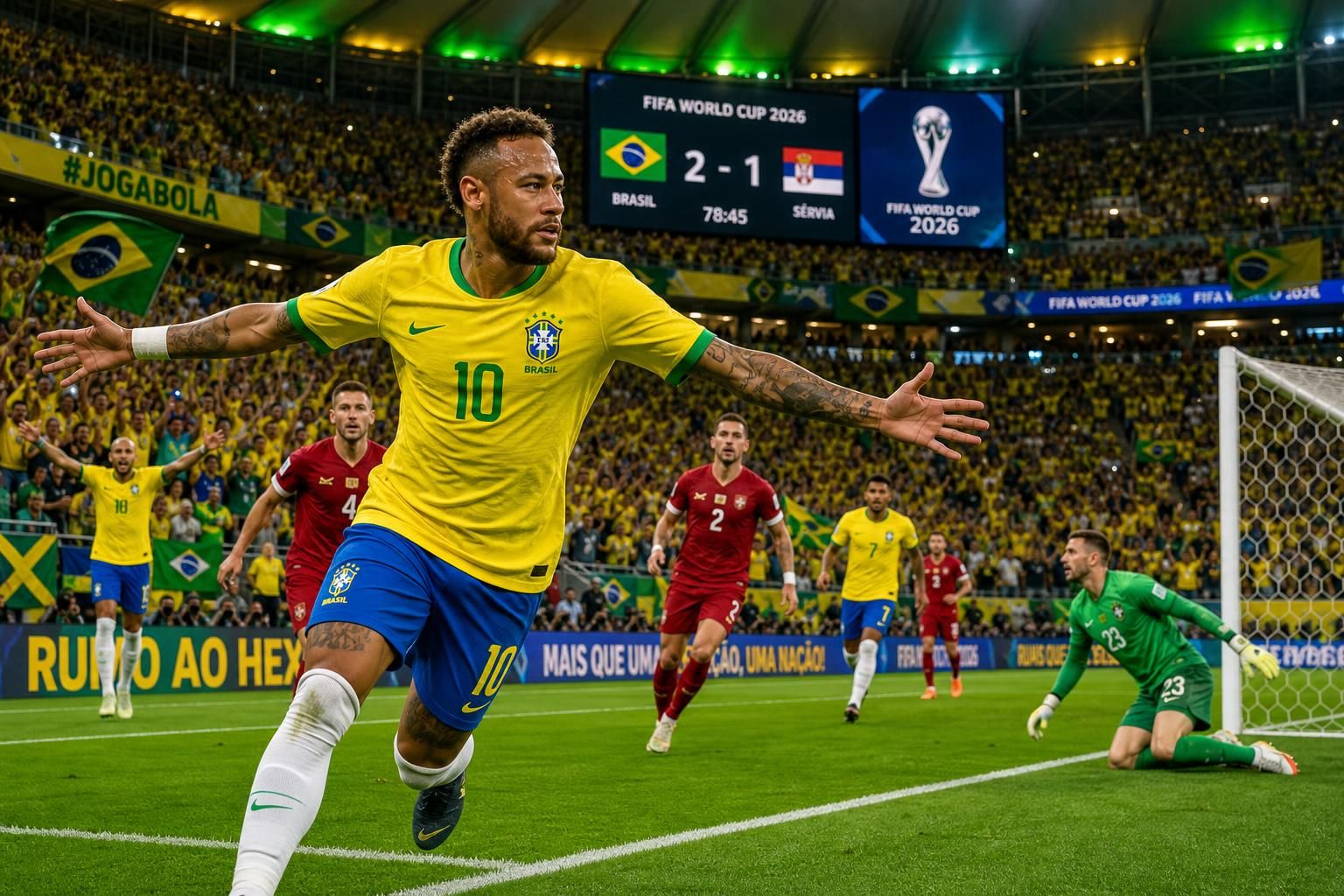 découvrez si le brésil et neymar pourront répondre aux attentes et remporter leur 6e étoile lors de la coupe du monde 2026.