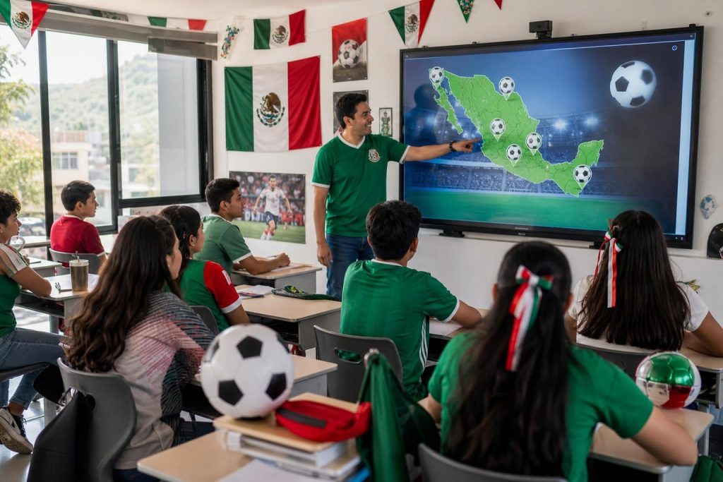 le mexique prévoit de réduire les cours de 40 jours pour mieux préparer la coupe du monde 2026, visant à optimiser la préparation des équipes et soutenir les supporters du mondial.
