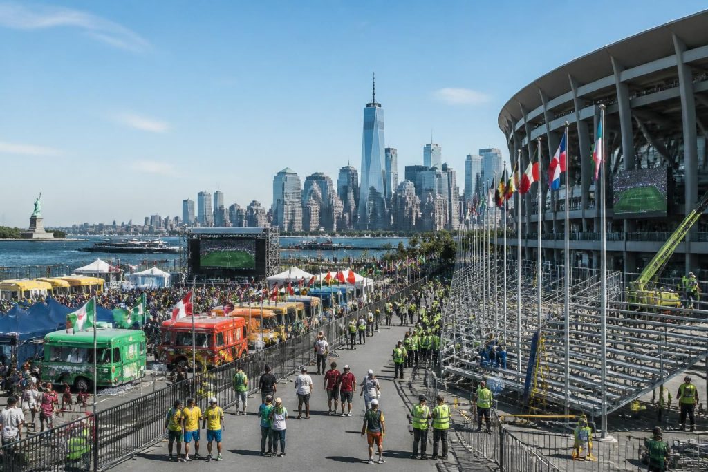 domir new york et new jersey se préparent activement pour la coupe du monde 2026, mobilisant leurs équipes et infrastructures pour un événement sportif mondial exceptionnel.