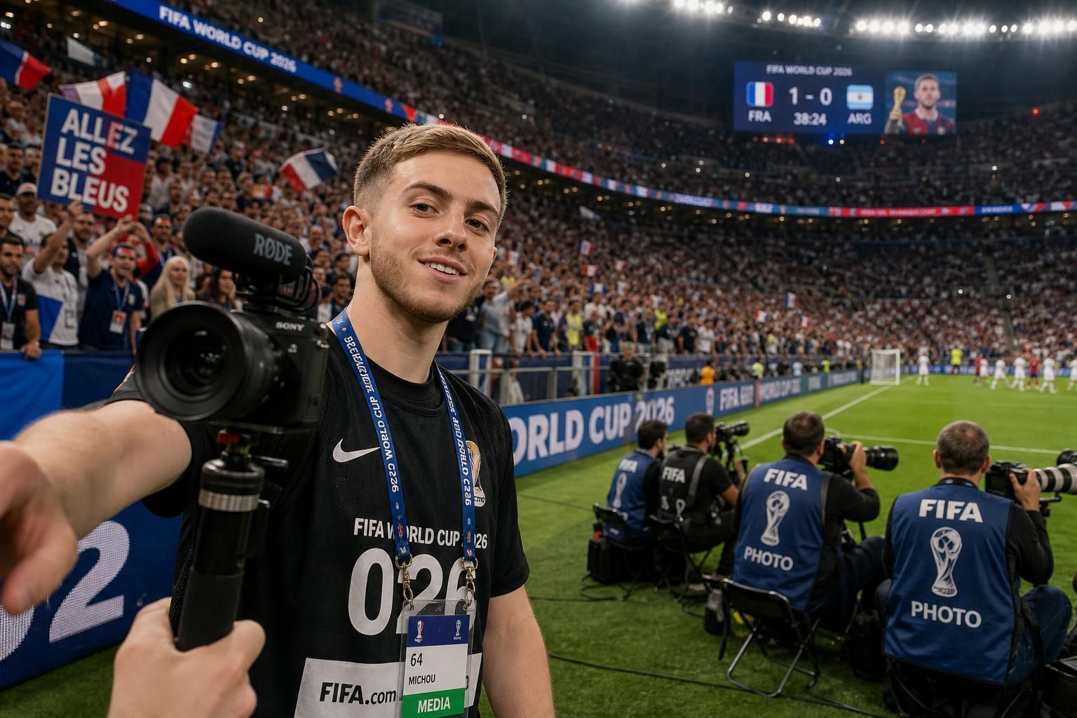 michou rejoint m6 pour la couverture de la coupe du monde 2026 et fait face aux critiques avec assurance.