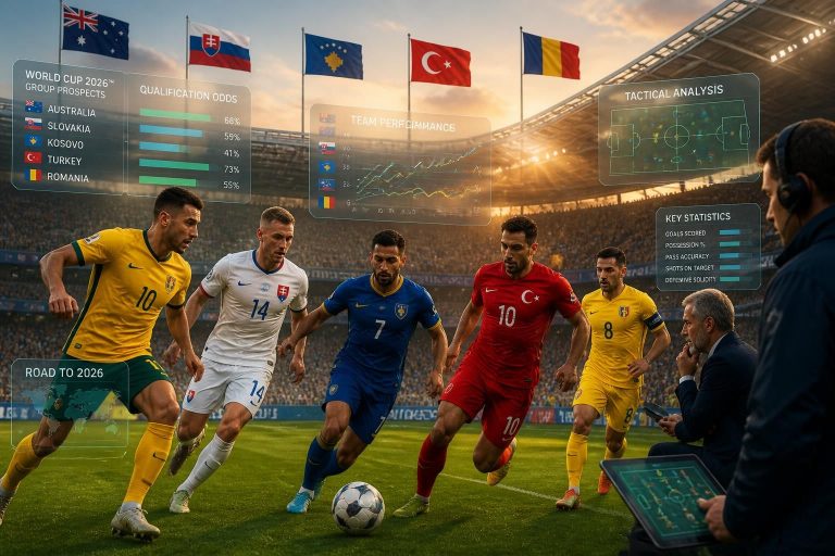 découvrez notre analyse et nos perspectives détaillées sur les pronostics des matchs australie, slovaquie, kosovo, turquie et roumanie pour la coupe du monde 2026, afin de mieux anticiper les performances de chaque équipe.