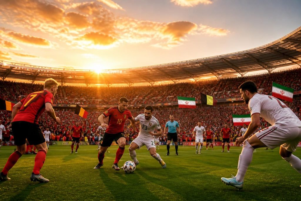 découvrez notre analyse complète et les clés du match belgique vs iran pour la coupe du monde 2026, avec des pronostics détaillés pour ne rien manquer de cette rencontre décisive.
