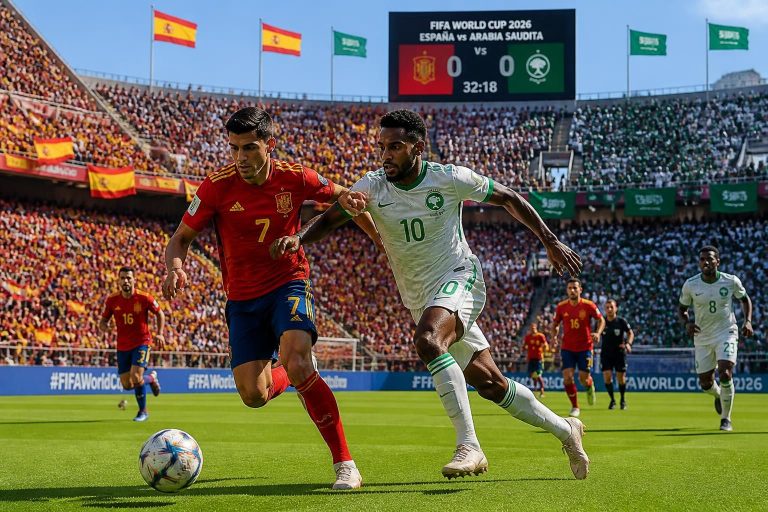 découvrez notre analyse détaillée et nos pronostics pour le match espagne vs arabie saoudite lors de la coupe du monde 2026, avec les perspectives clés à ne pas manquer.