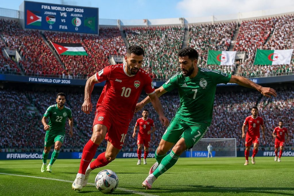 découvrez notre analyse complète et nos perspectives pour le pronostic jordanie algérie en coupe du monde 2026, avec un aperçu des forces en présence et des enjeux du match.