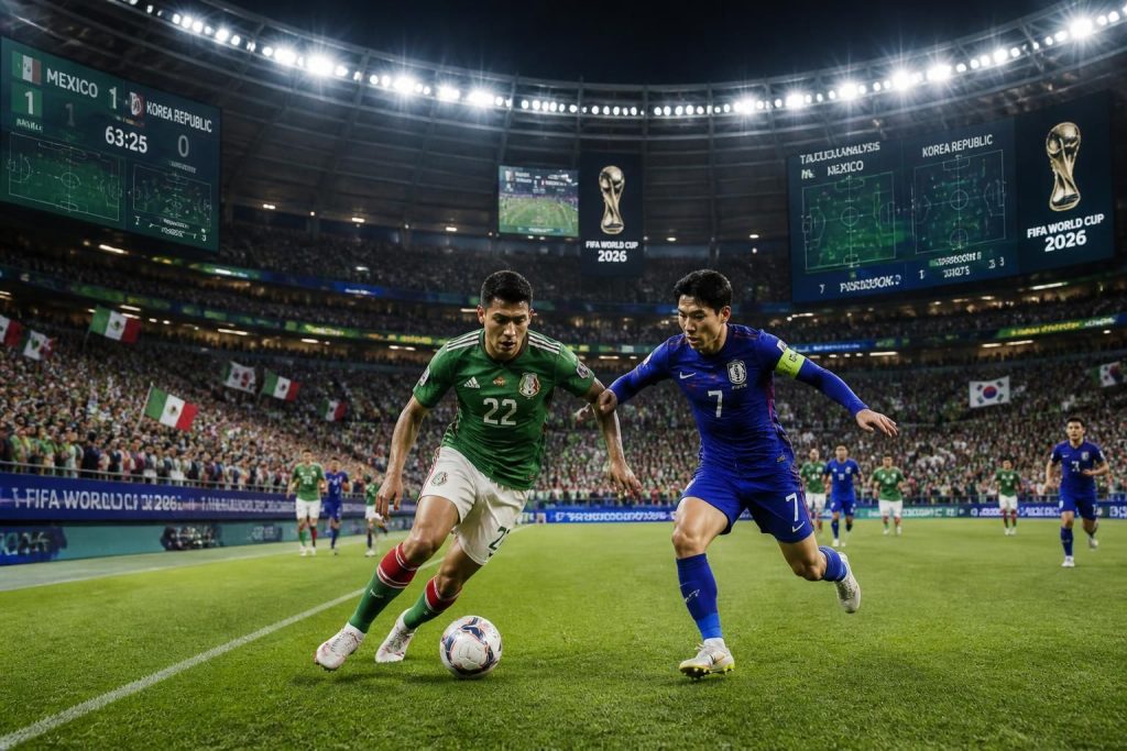 découvrez notre analyse complète et les enjeux du pronostic mexique vs république de corée pour la coupe du monde 2026. préparez-vous à suivre ce match clé avec conseils et perspectives.