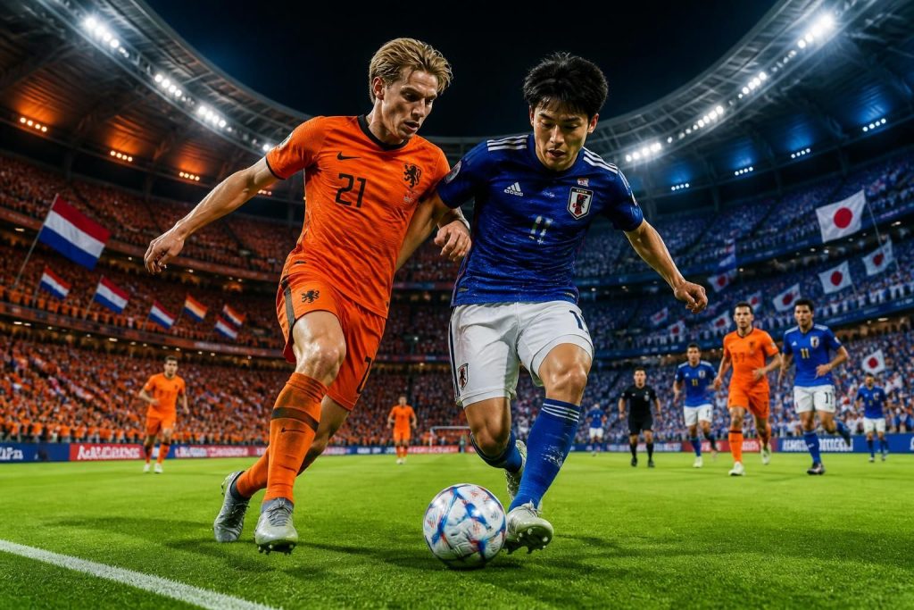 découvrez notre analyse complète et les clés du match entre les pays-bas et le japon pour la coupe du monde 2026, avec un pronostic détaillé et les enjeux de cette rencontre passionnante.