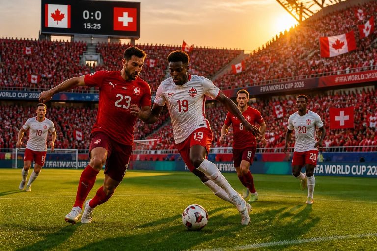 découvrez notre analyse détaillée et nos pronostics pour le match suisse vs canada lors de la coupe du monde 2026. préparez-vous avec nos attentes et insights exclusifs.