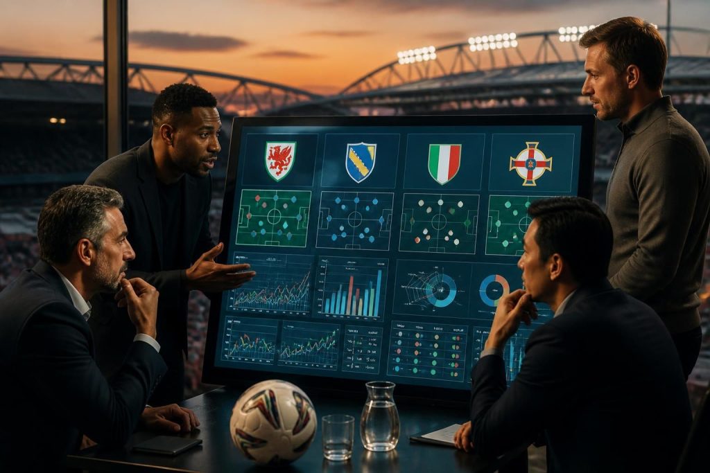 analyse complète et conseils pour vos pronostics vainqueur des matchs pays de galles, bosnie-herzégovine, italie et irlande du nord lors de la coupe du monde 2026.