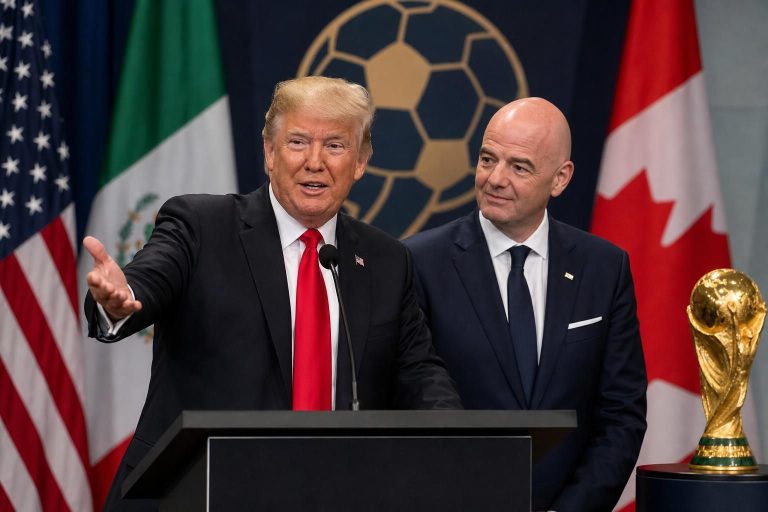 découvrez la promesse audacieuse de donald trump à gianni infantino concernant la coupe du monde 2026, une déclaration qui fait déjà sensation dans le monde du football.