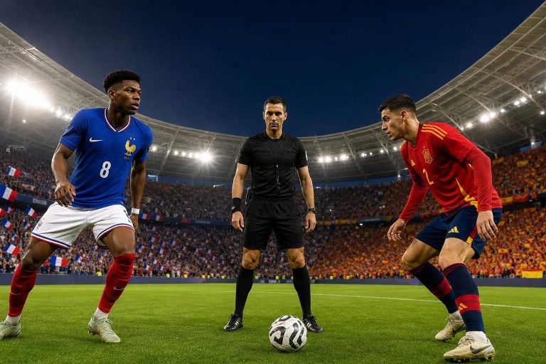 découvrez l'arbitre désigné pour le match france - espagne lors de la coupe du monde 2026, la confirmation de tchouaméni comme titulaire, et le programme complet de cette rencontre très attendue.