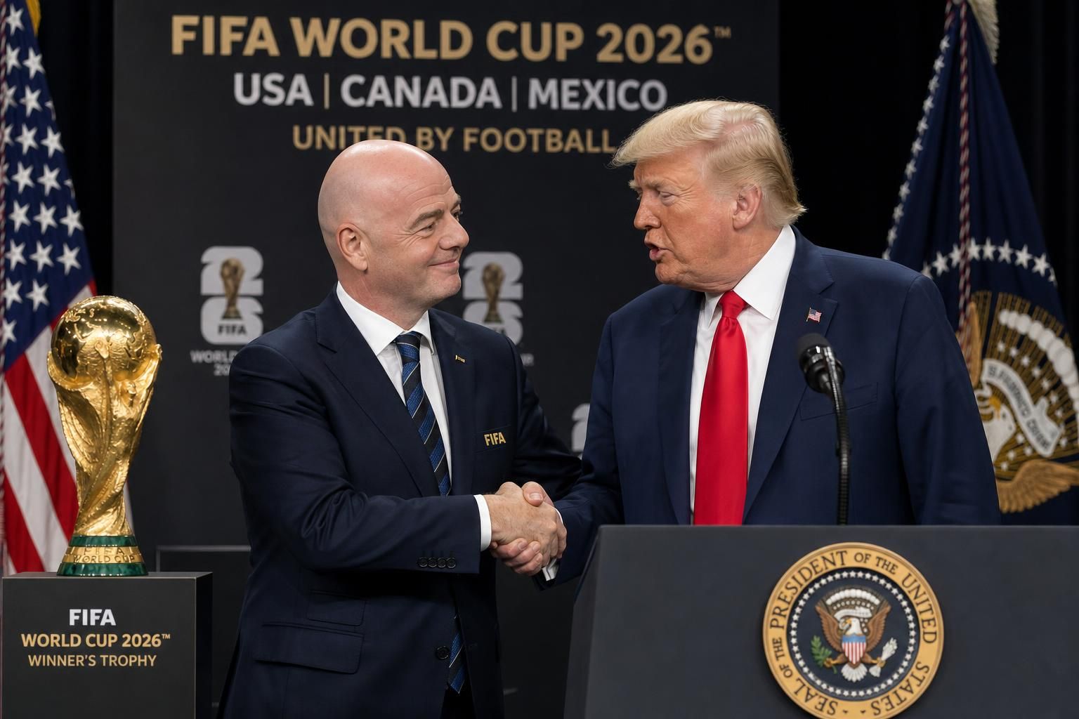 un élu américain demande une audition du président de la fifa, gianni infantino, concernant ses liens avec donald trump dans le cadre de la coupe du monde 2026.