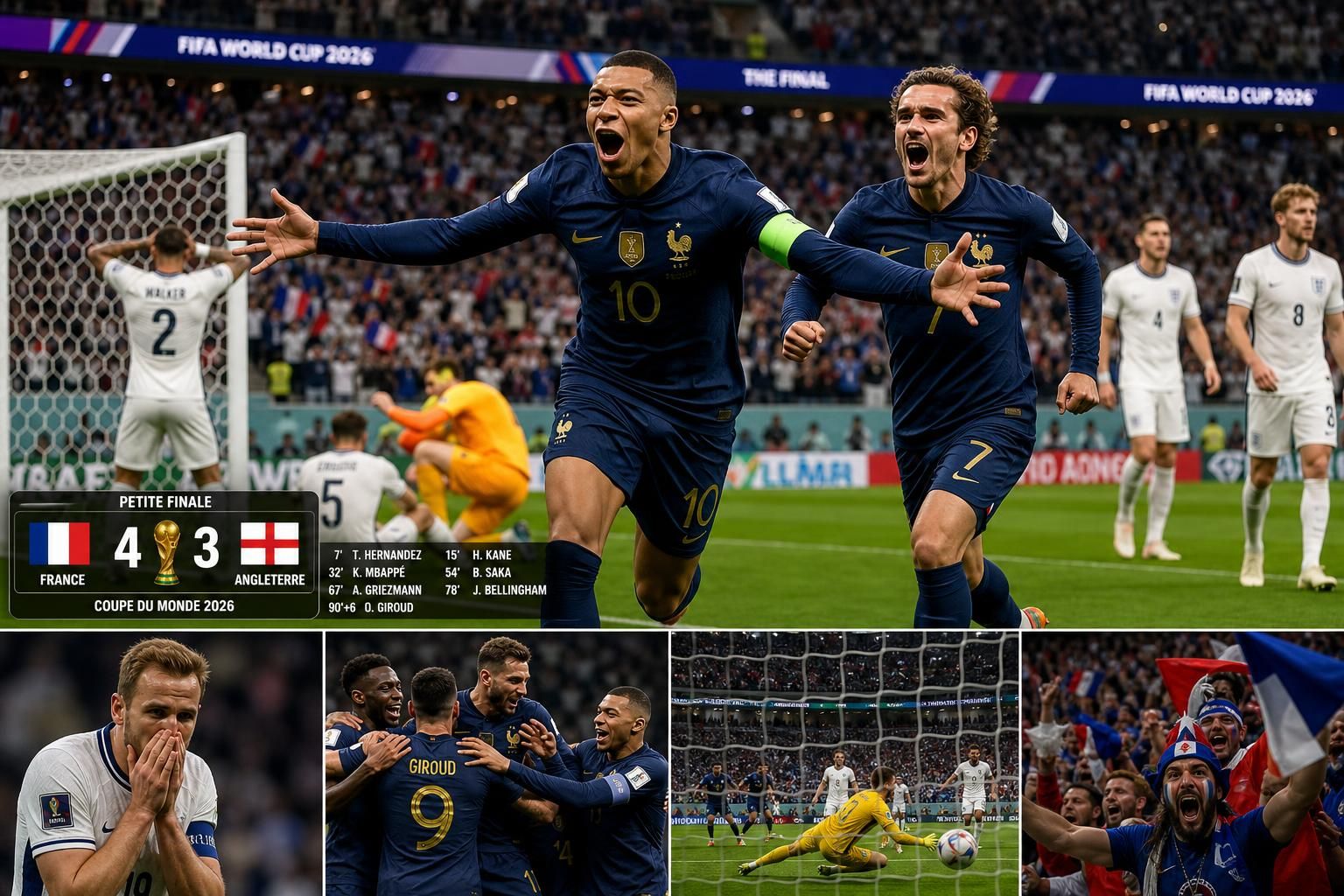 découvrez la petite finale historique de la coupe du monde 2026 entre la france et l'angleterre, un affrontement inédit qui n'avait pas eu lieu depuis 44 ans.