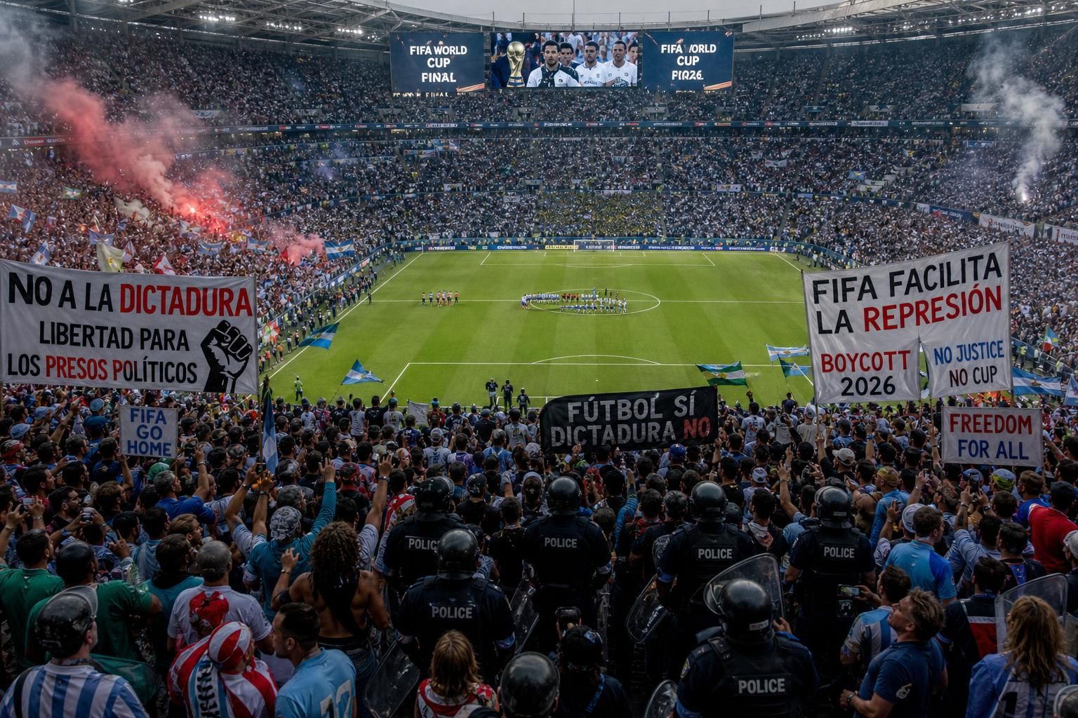 la fifa ouvre plusieurs enquêtes concernant des agressions, des actes racistes et les tensions liées aux malouines dans le cadre de la coupe du monde 2026.