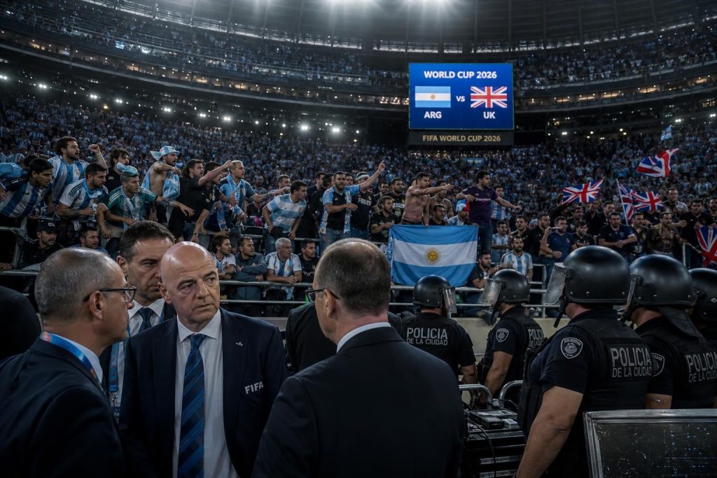 la fifa ouvre plusieurs enquêtes concernant des agressions, des actes racistes et des tensions liées aux malouines en marge de la coupe du monde 2026, afin de garantir un tournoi sécurisé et respectueux.