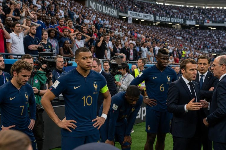 découvrez les dernières réactions face aux nouvelles attaques racistes dirigées contre l’équipe de france lors de la coupe du monde 2026, avec des réponses variées des politiciens.