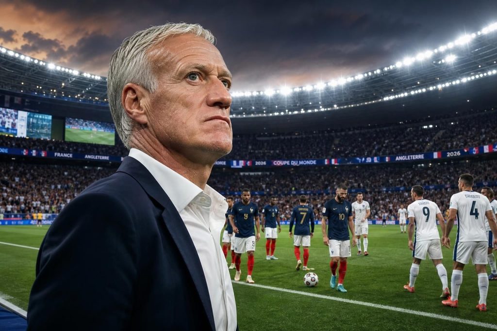 découvrez l'ambiance intense et chargée avant le match france-angleterre lors de la coupe du monde 2026, un face-à-face crucial marqué par l'adieu émouvant de didier deschamps.