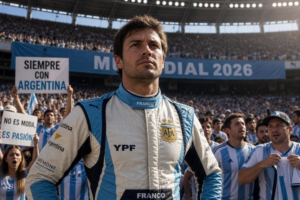 découvrez l'intervention de franco, le pilote argentin, qui critique ceux qui ne portent le maillot de la coupe du monde 2026 qu'après la victoire, soulignant l'importance de soutenir l'équipe en toutes circonstances.