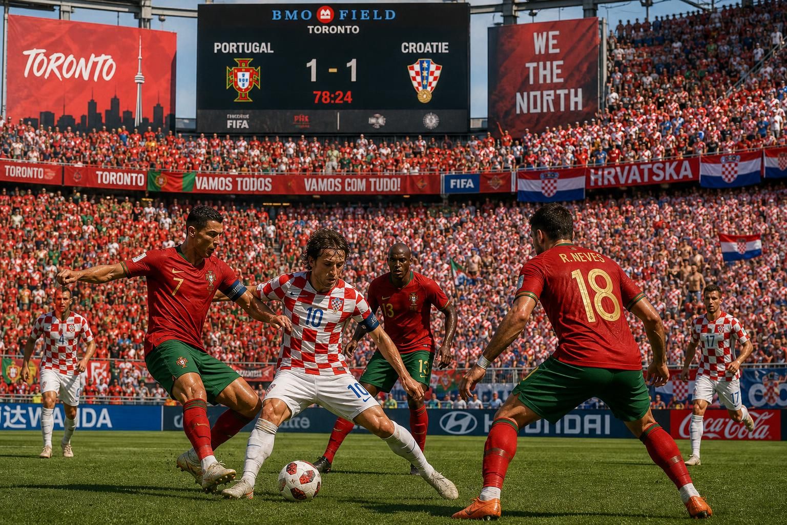 découvrez l'affrontement intense entre le portugal et la croatie lors de la coupe du monde, prévu sous une chaleur accablante qui promet un match mémorable.