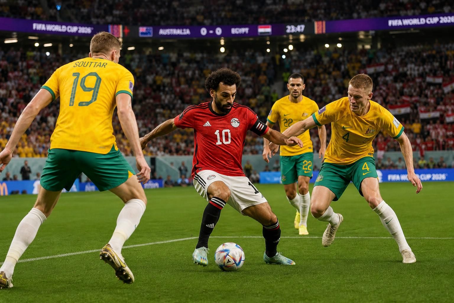 suivez en direct le match australie vs égypte, un affrontement palpitant des 16es de finale de la coupe du monde 2026. revivez les moments forts et les actions clés de ce duel intense.