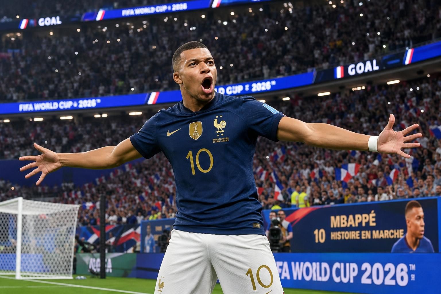 découvrez comment kylian mbappé a marqué l'histoire en devenant le meilleur buteur de la coupe du monde 2026, établissant un record historique inégalé.